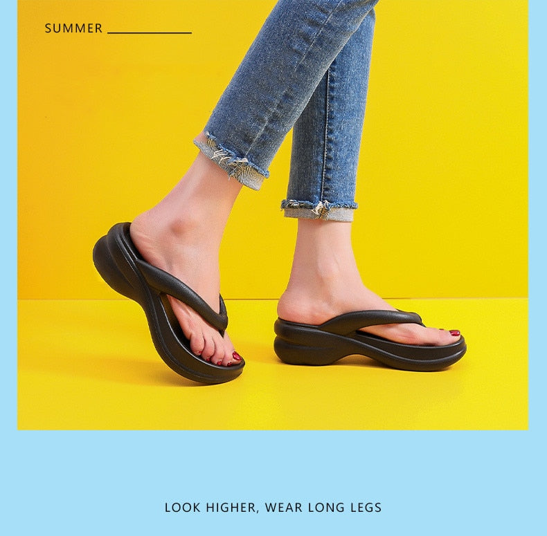 Women's Summer Wedge Heel Beach Sandals.