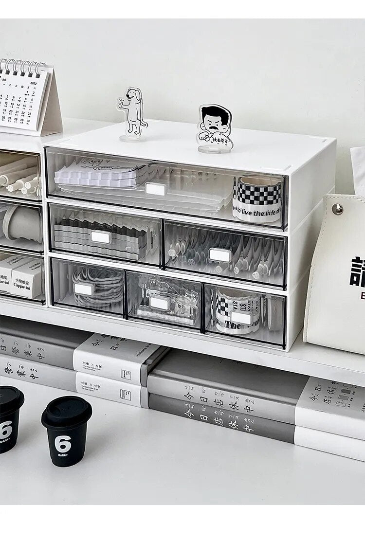 1,2 Or 3 Drawer Desk, Makeup Or Storage Organizer.