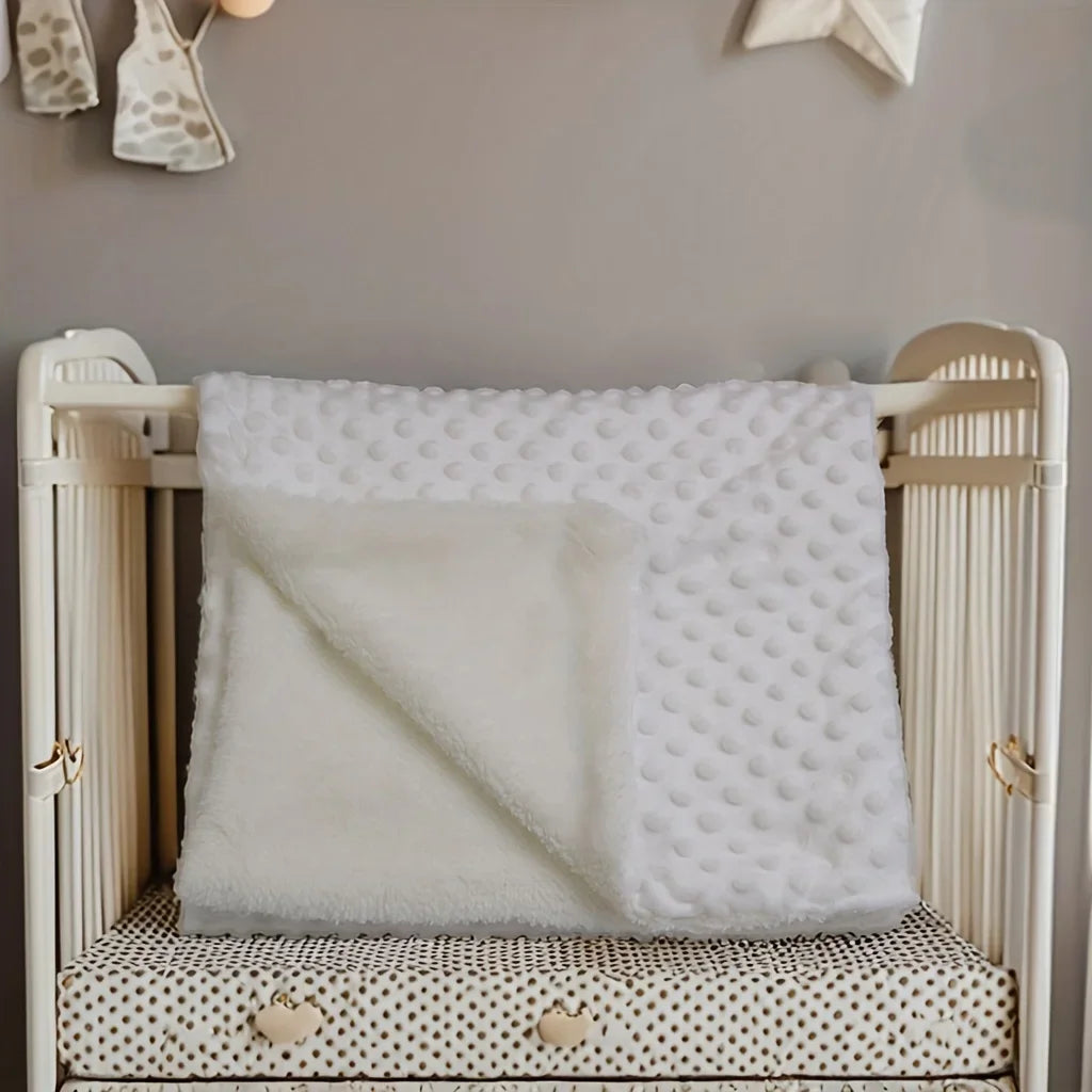 75*100cm Newborn Baby Soft Warm Velvet Blanket