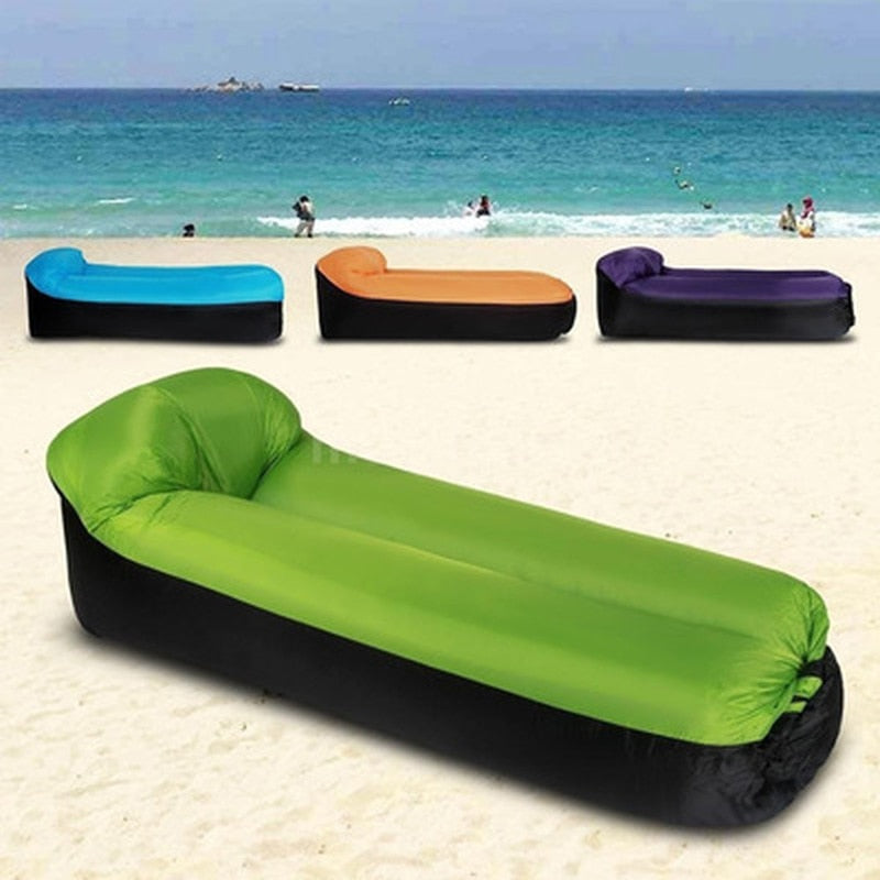 Inflatable/Waterproof Beach Lounge OR Air Bed with Carrying Bag.
