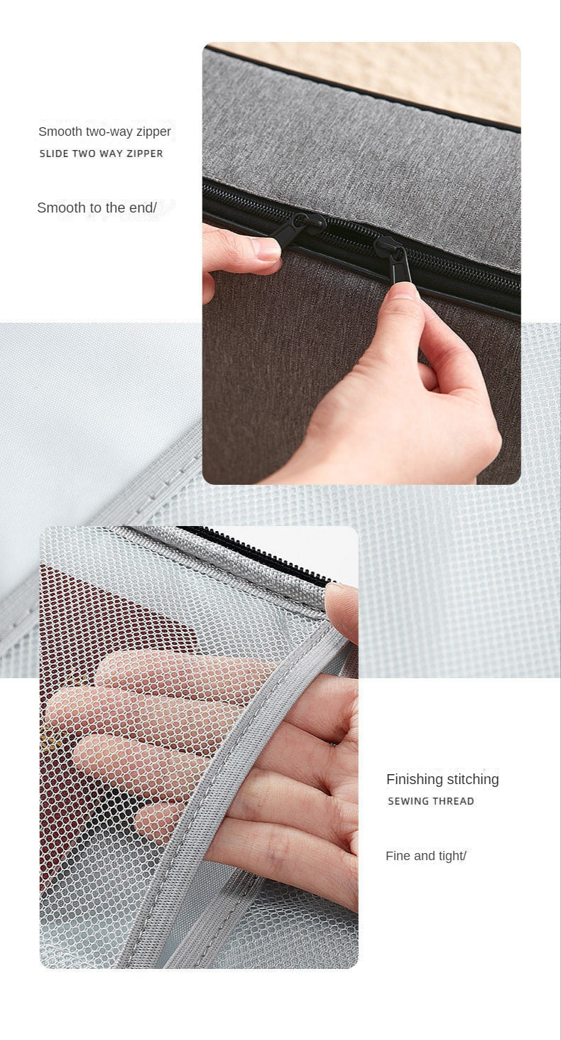 3-layers Document Storage Box With Password Lock.