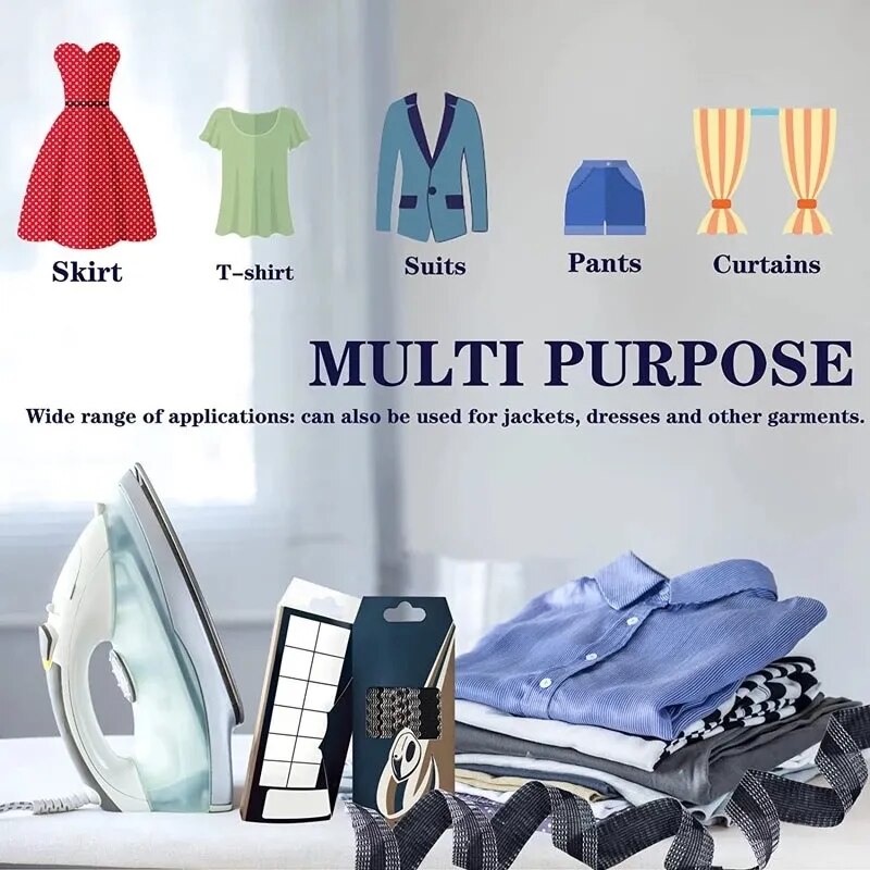 Self-Adhesive, Iron On Tape To Hem Pants, Jeans, Or Coats.