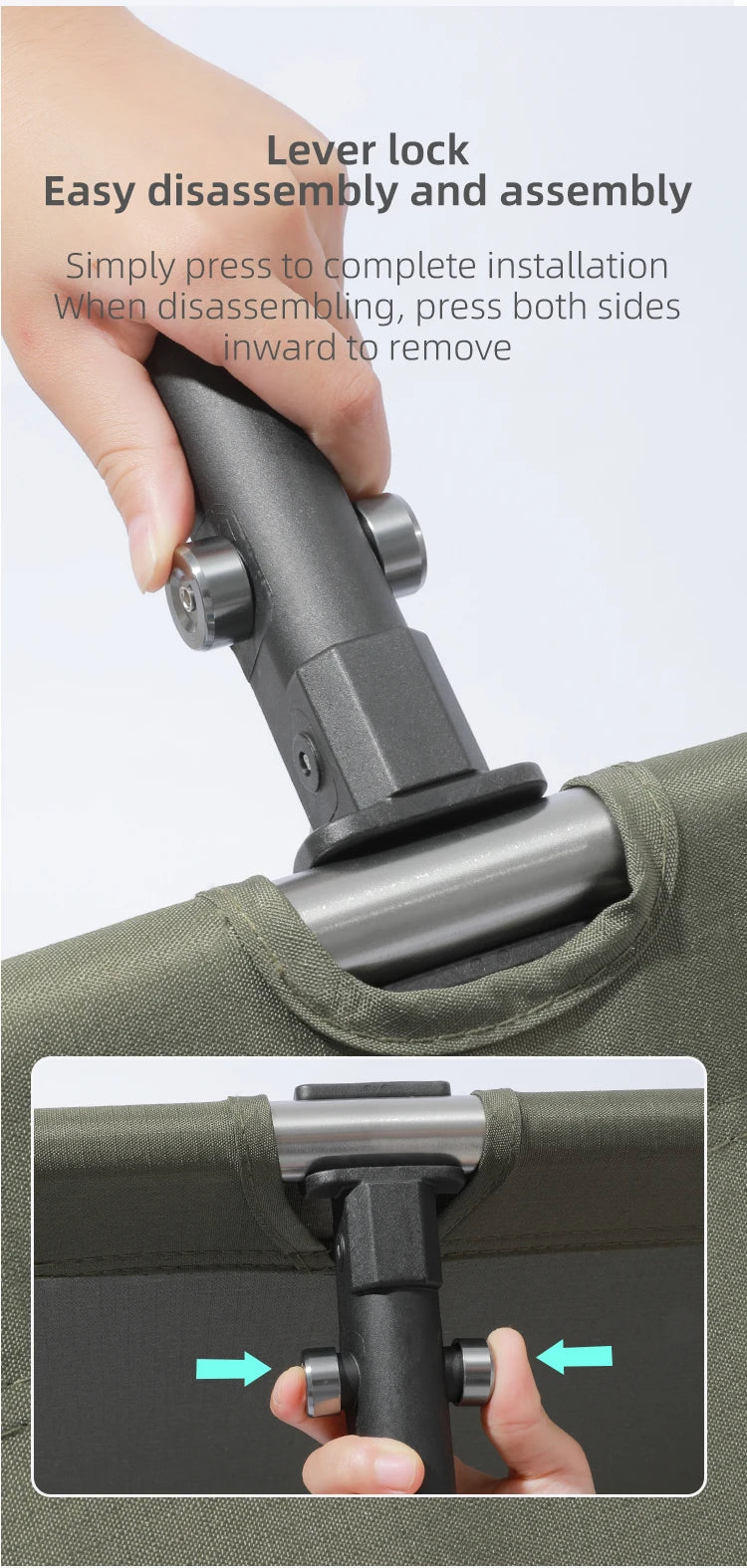 TARKA Folding Camp-cot For Camping And Fishing