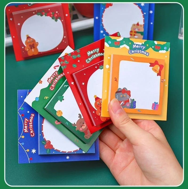 1 Piece Christmas Sticky Notepads.