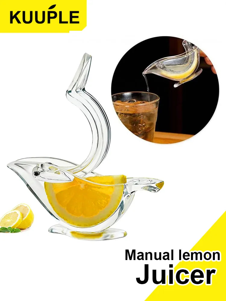 Acrylic Manual Lemon Slice Squeezer.