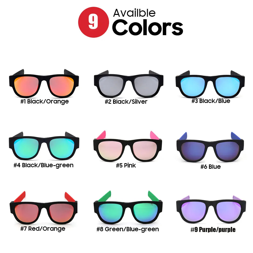 IENJOY Foldable Sunglasses Polarized And Non-Polarized