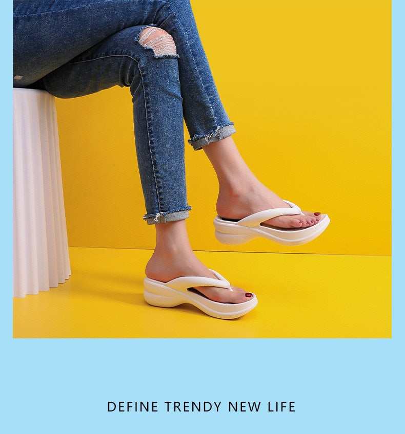 Women's Summer Wedge Heel Beach Sandals.