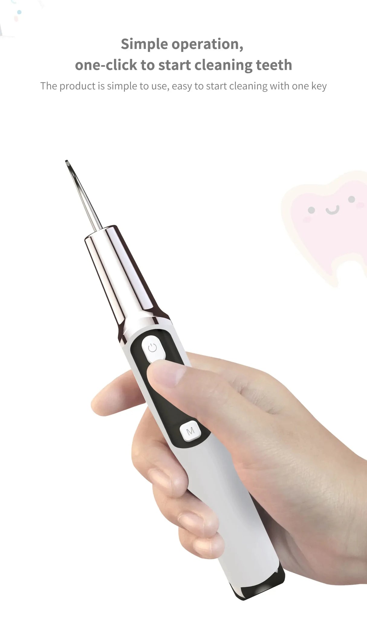 Xiaomi MIJIA Ultrasonic Dental Tartar/Stained Teeth Remover