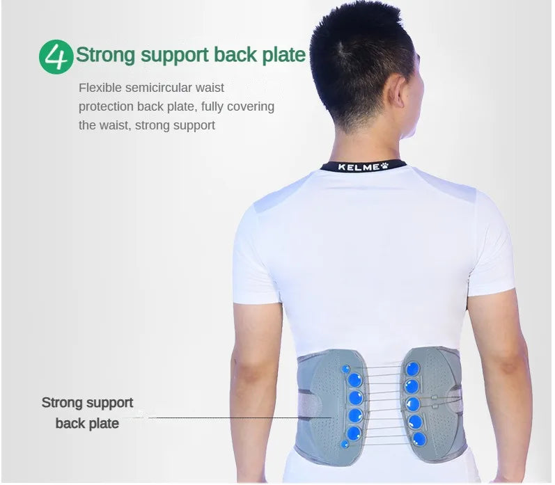 New Double Pull Waist/Back Brace For Lumbar Posture Support