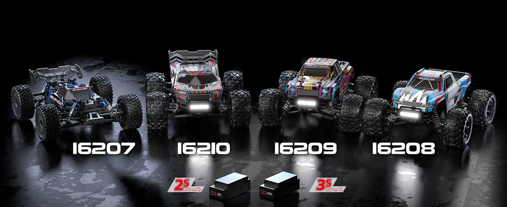 MJX Hyper Go Original Replacement Spare Parts. 3S Battery Motor, ESC Accessories For 16207 16208 16209 16210 Brushless RC Truck