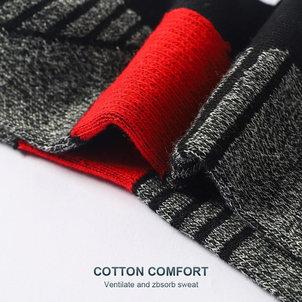 5 Pairs Cotton Breathable Sport Ankle Socks.  Size EU 38-45