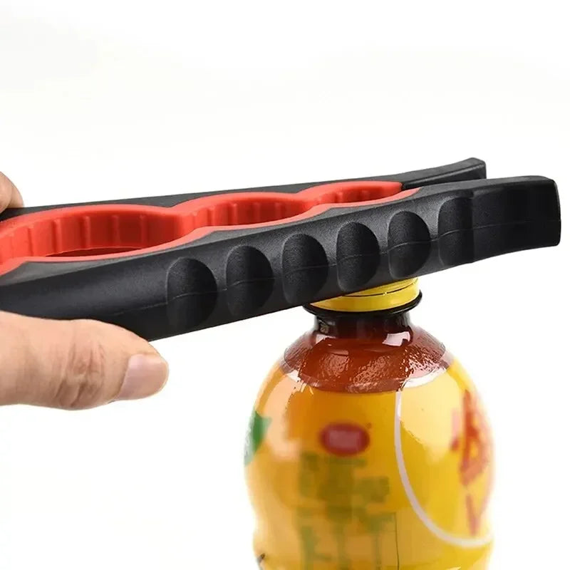 Multi Functional Four In One Anti-Slip Bottle Opener