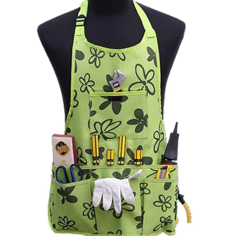 Women Or Men's Multi-Pocket Garden Apron