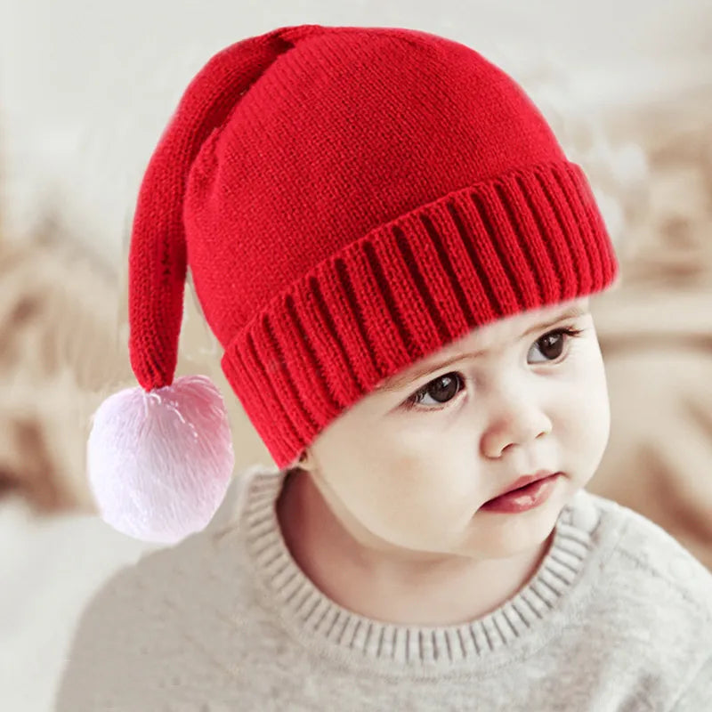 Parent-Child Winter Warm Christmas Hat.