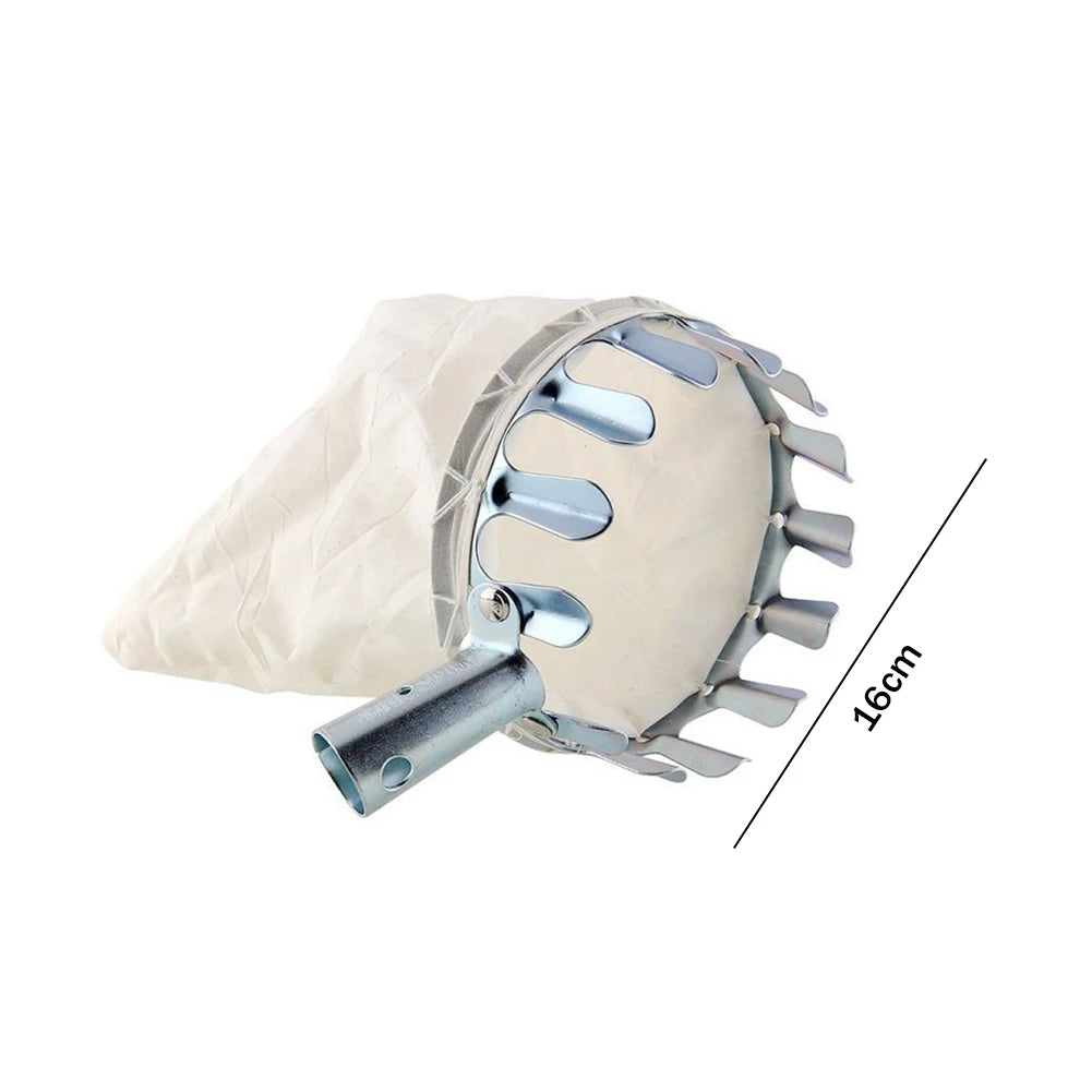 Ergonomic Plastic Berry Picker Rake with Metal Comb