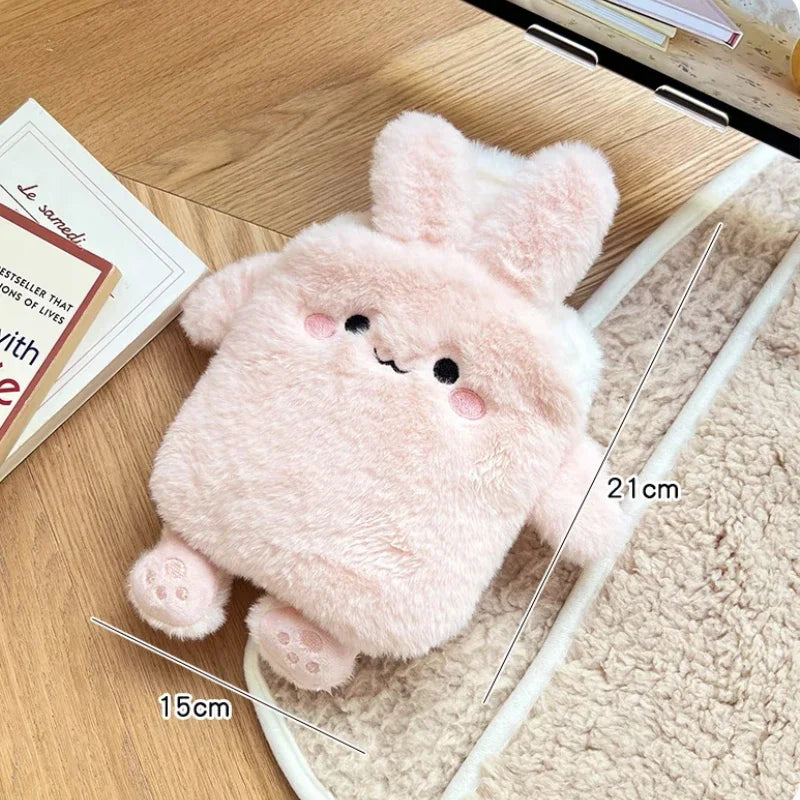 Plush Hot Water Bottle Cover