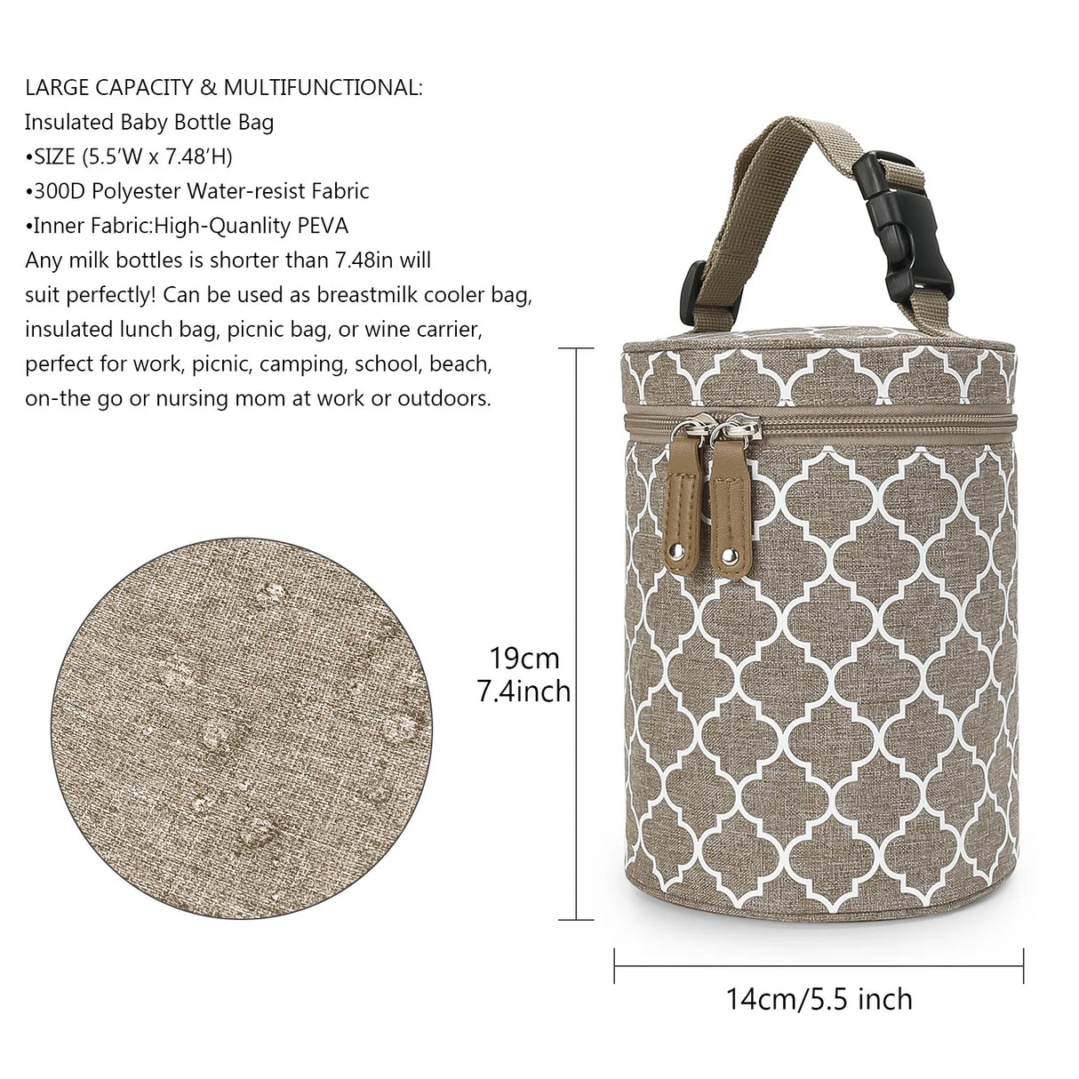 Insulated Baby Bottle Warmer