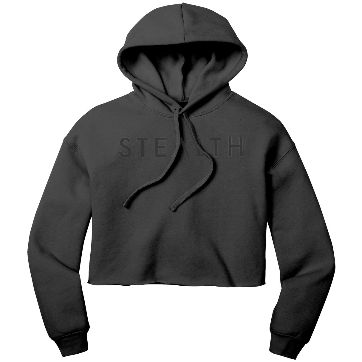 STEALTH Bella Womens Crop Fleece Hoodie