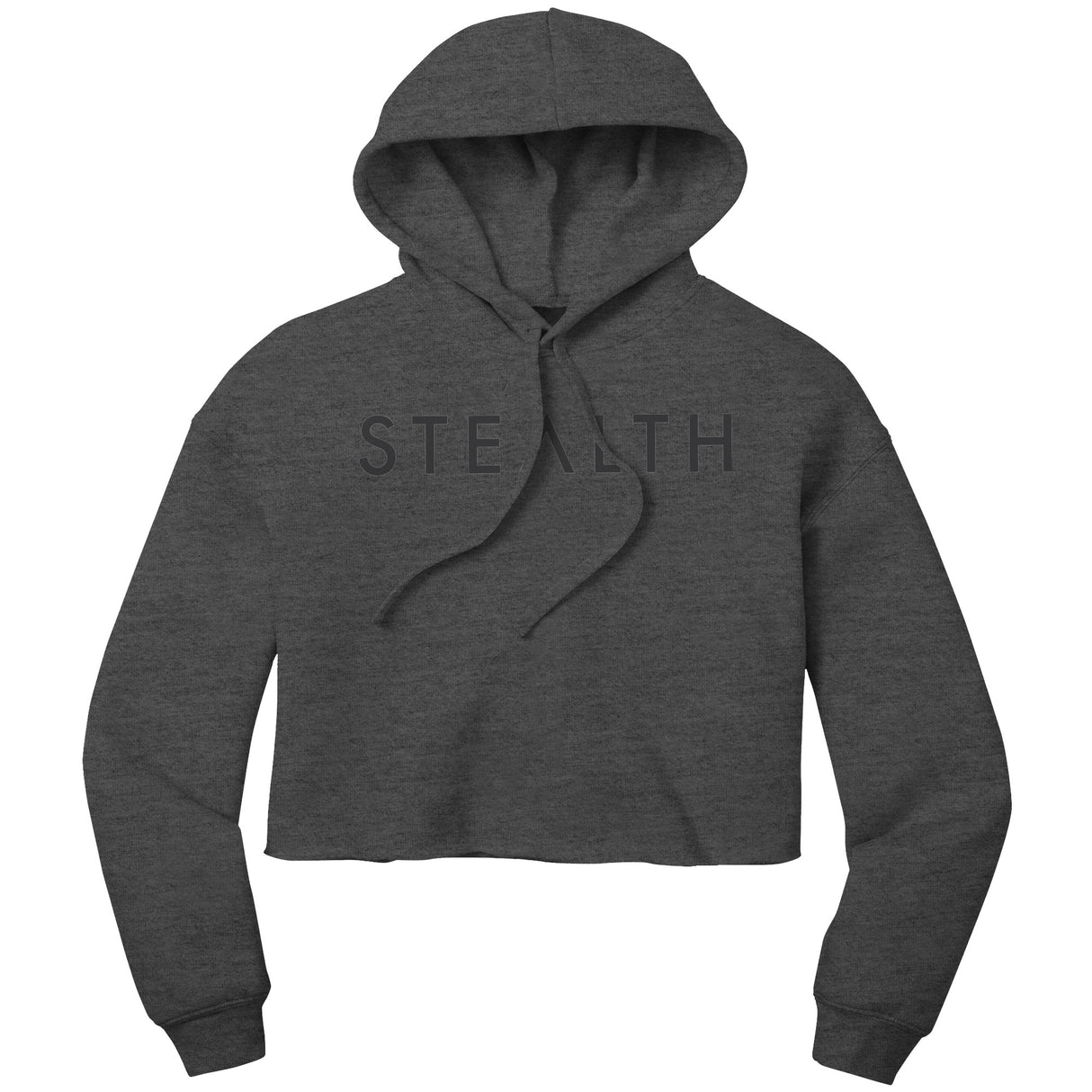STEALTH Bella Womens Crop Fleece Hoodie