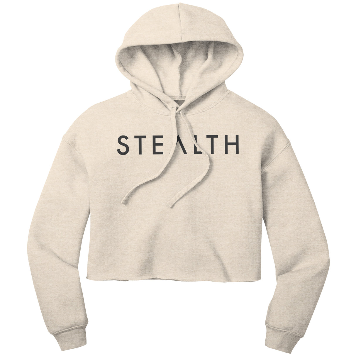 STEALTH Bella Womens Crop Fleece Hoodie