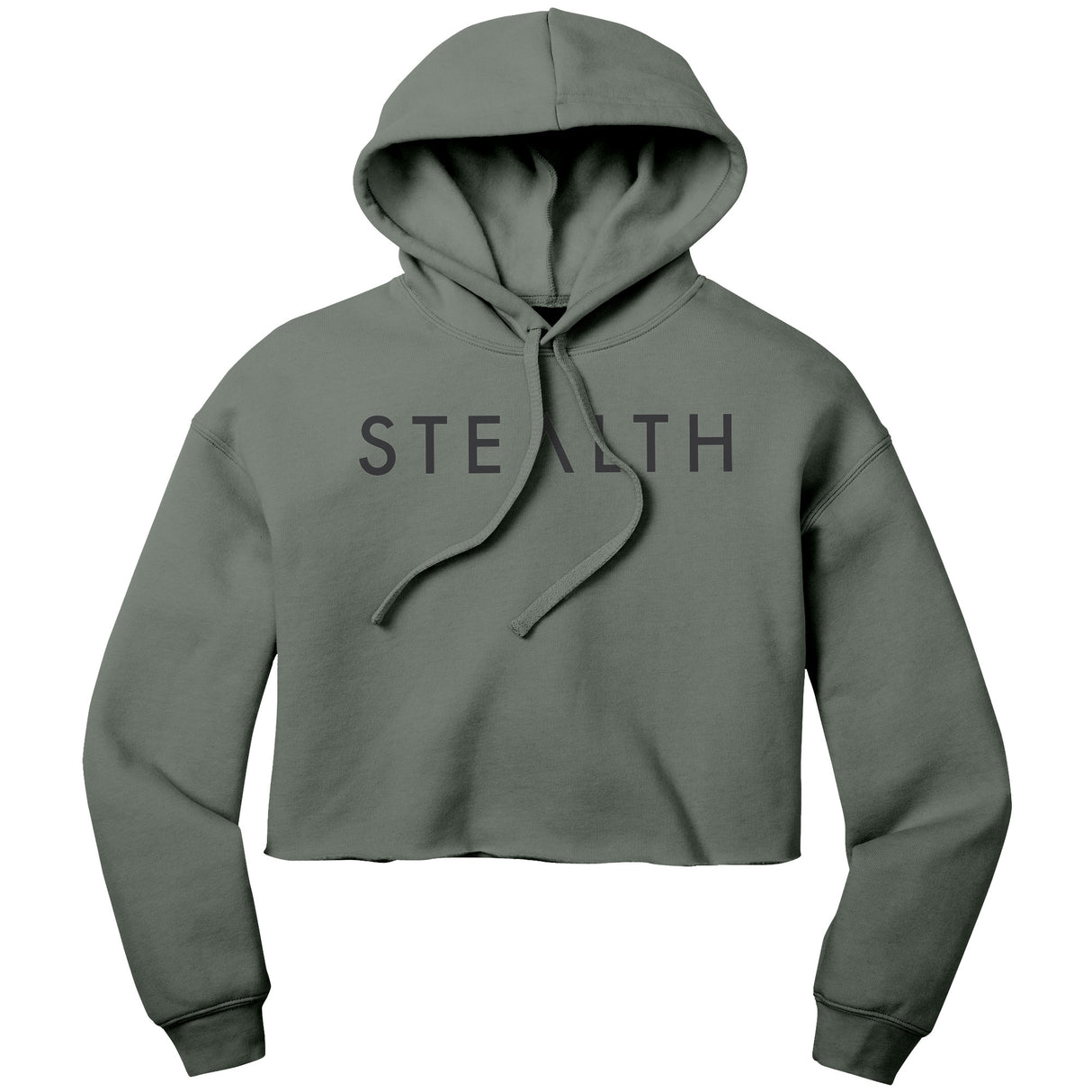 STEALTH Bella Womens Crop Fleece Hoodie