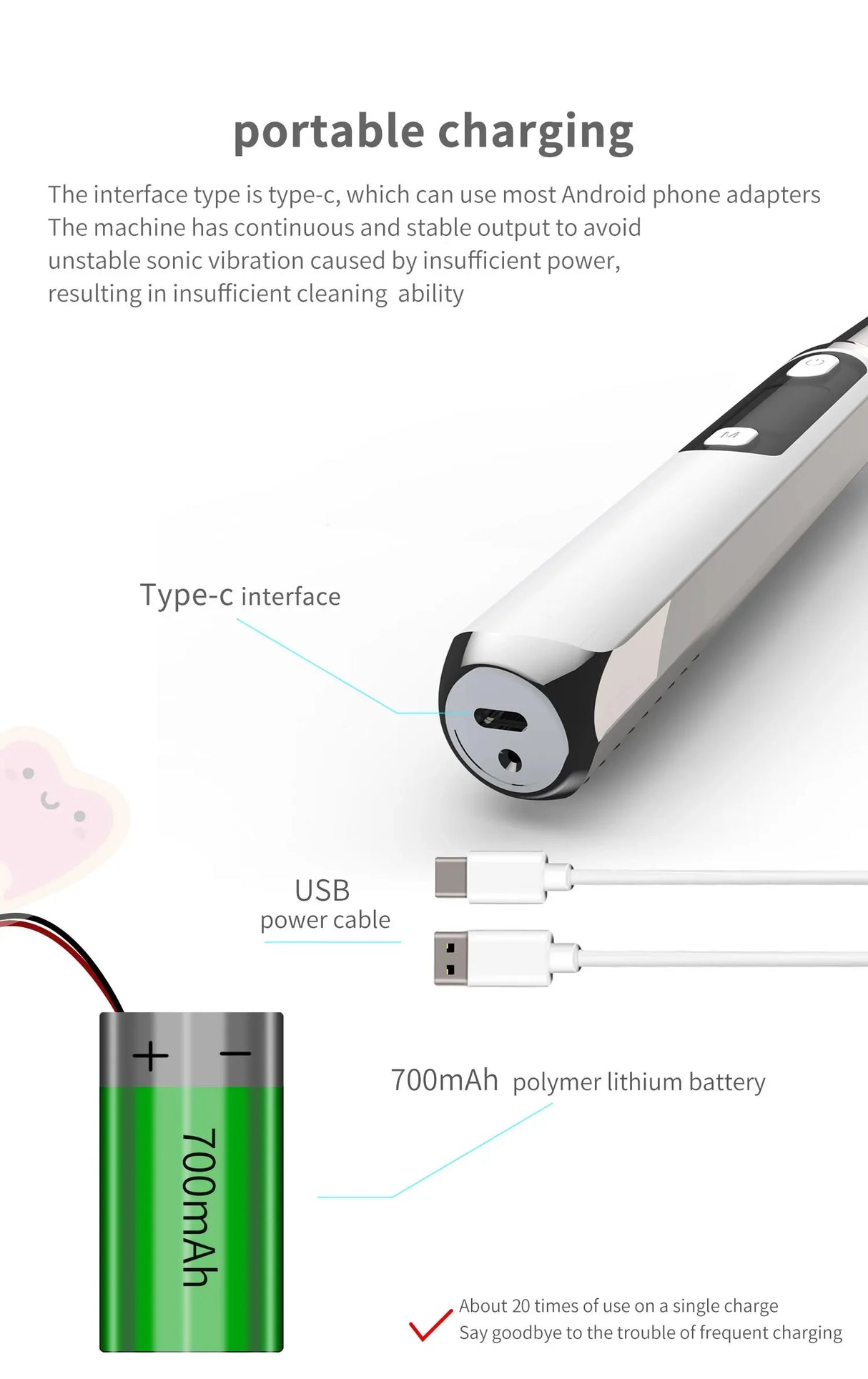 Xiaomi MIJIA Ultrasonic Dental Tartar/Stained Teeth Remover