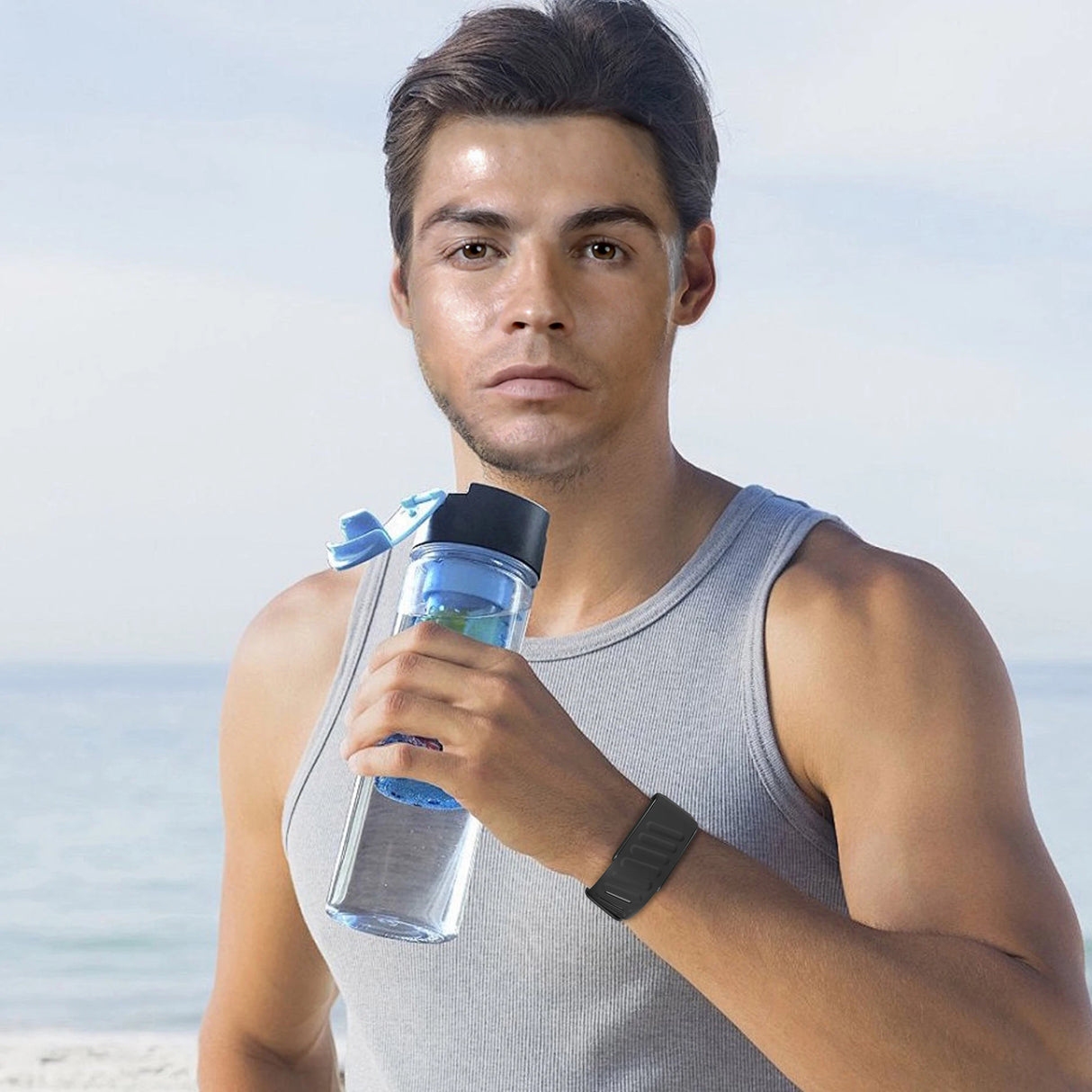 WHOOP Adjustable Silicone Waterproof, Sweatproof Sport Flex Wrist Band For 5.0
