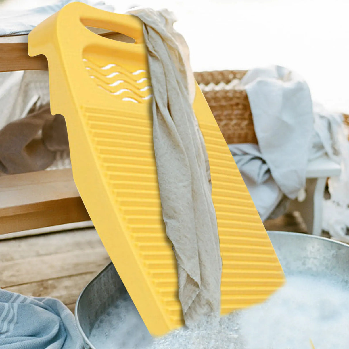Washboard with Soap Holder