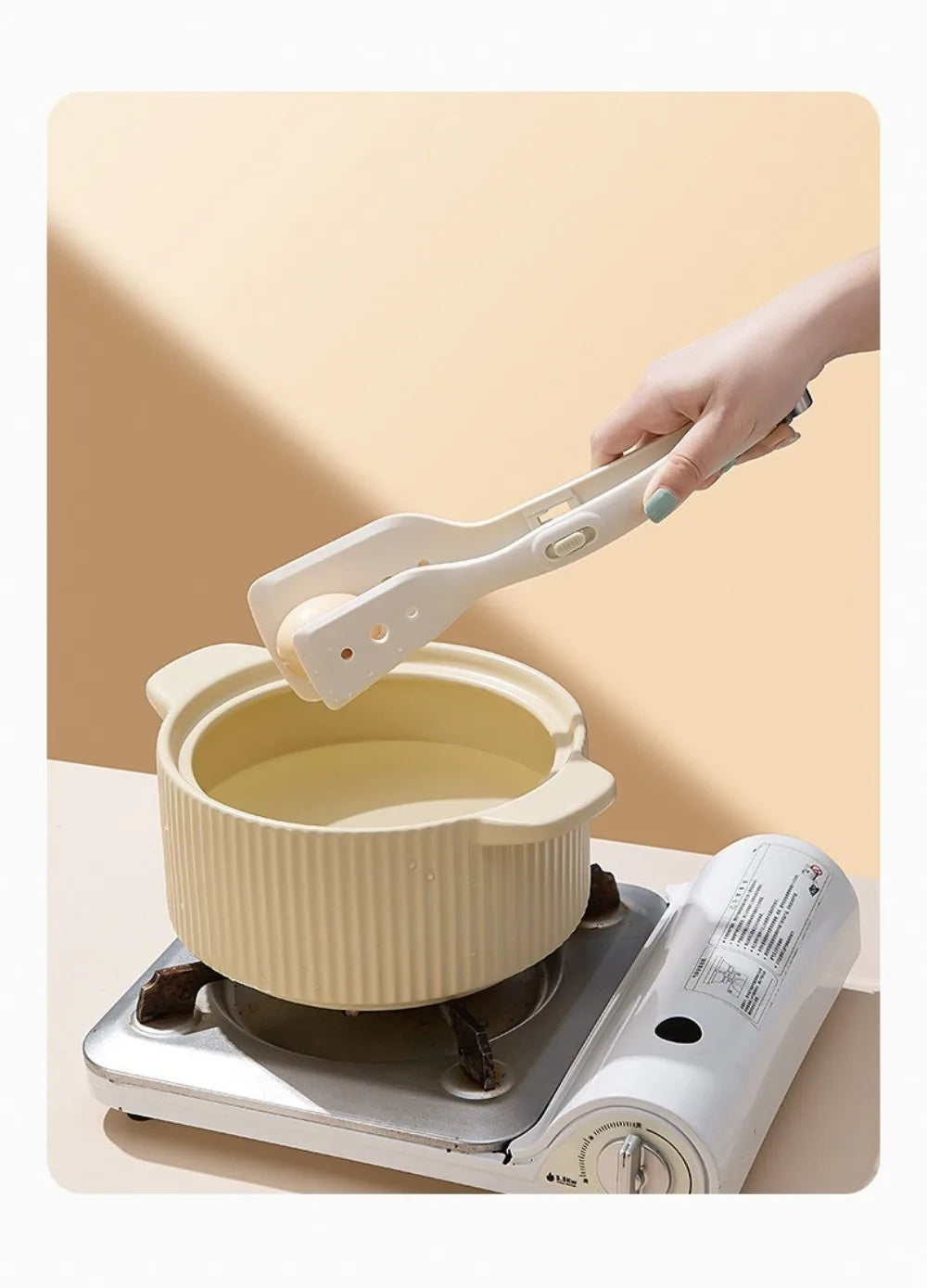 2 in 1 Silicone Shovel Clip Kitchen Spatula