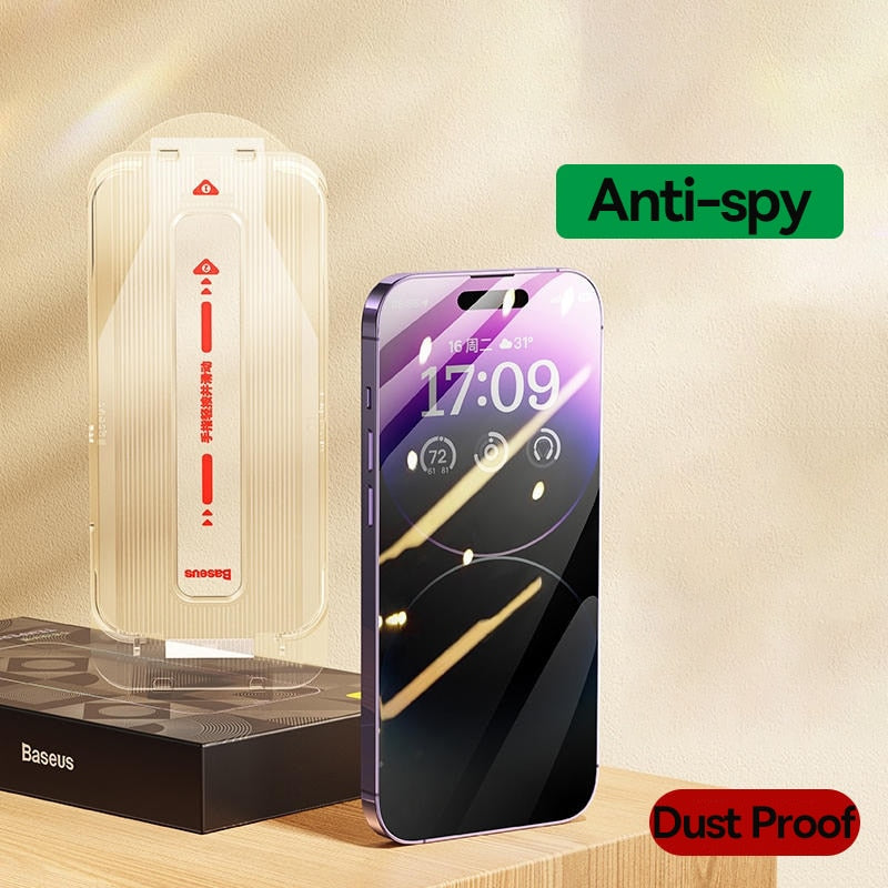 Baseus 0.4mm Corning Tempered Glass for iPhone 14 13 12 11 Pro Max Screen Protector for iPhone XR X XS Max