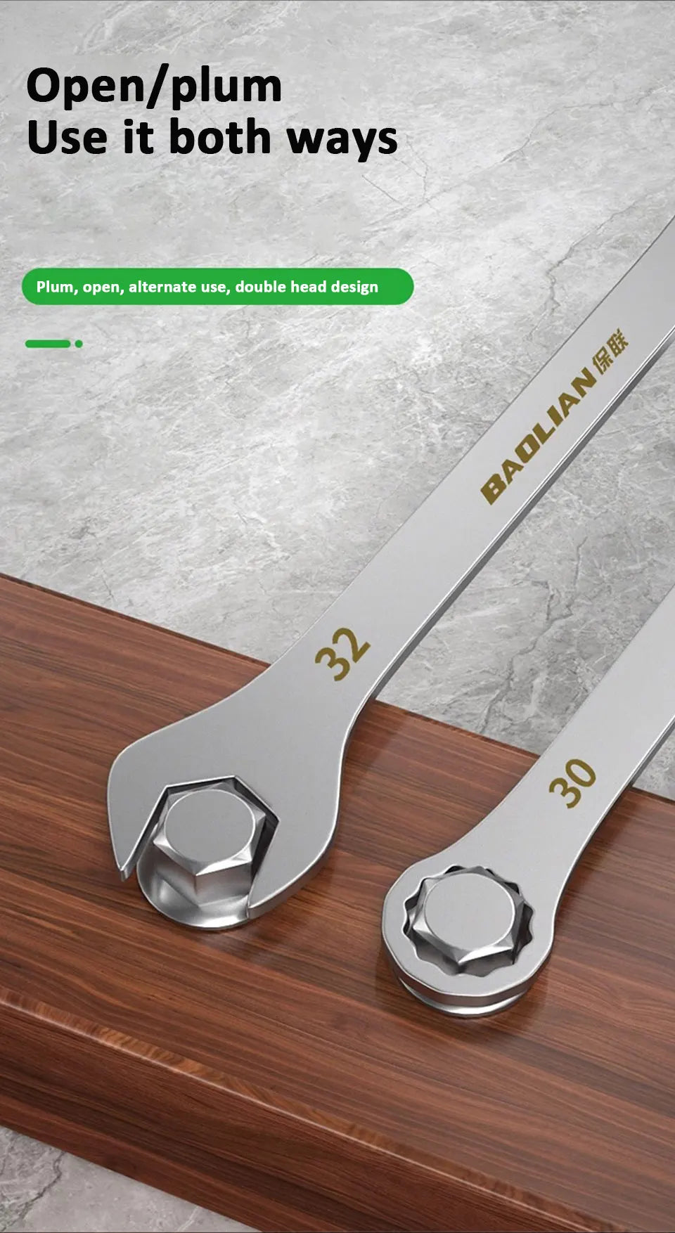 5-32MM Ultra-thin Universal Open End Wrenches