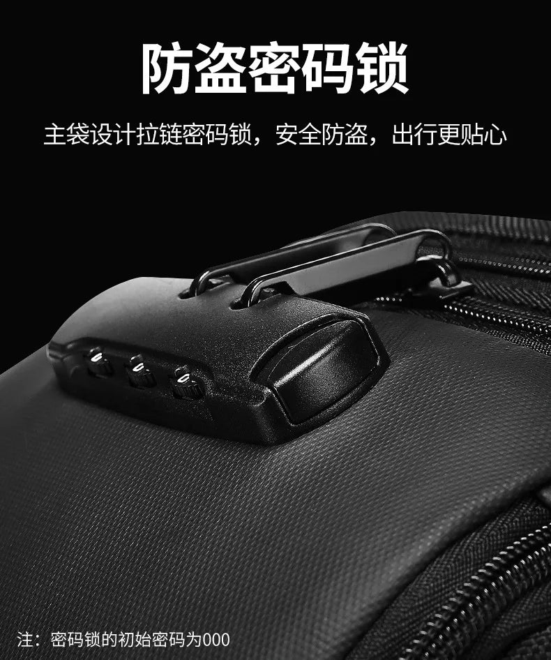 Bange Anti-theft Multifunction Waterproof Crossbody Bag