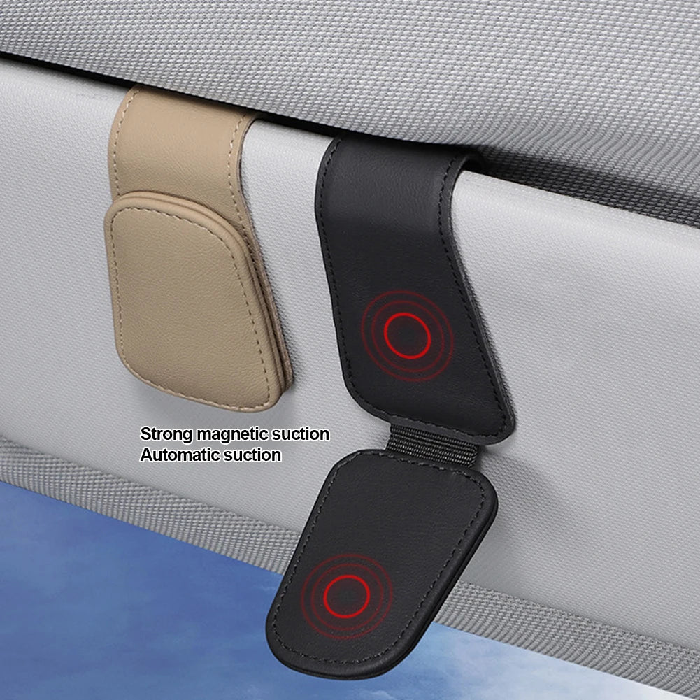 Universal Auto Sun Visor Card And Sunglass Clips