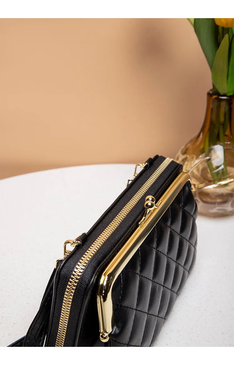 Women's Luxury Leather Single Shoulder Crossbody Bag