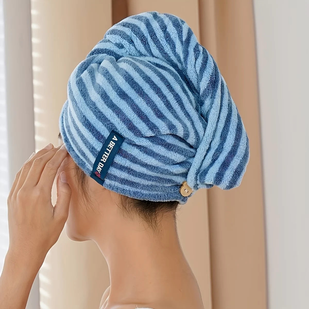 Quick Dry Anti Frizz Microfiber Hair Towels