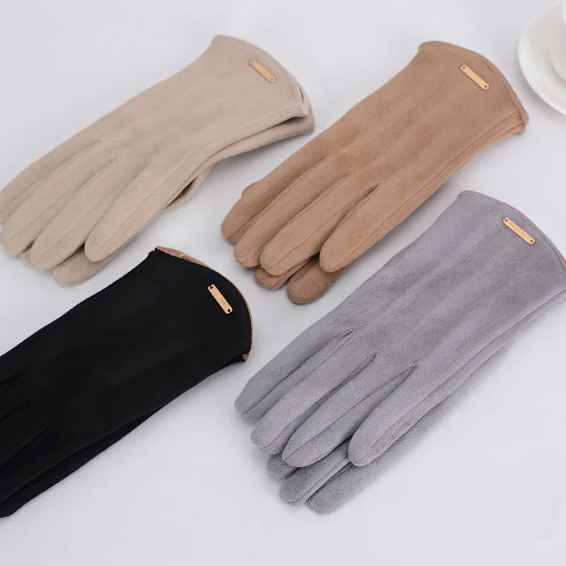 Women's Cashmere Touch Screen Gloves.
