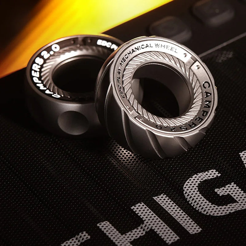 Stainless Steel Office Desk EDC Magnetic Ring For Anti Stress