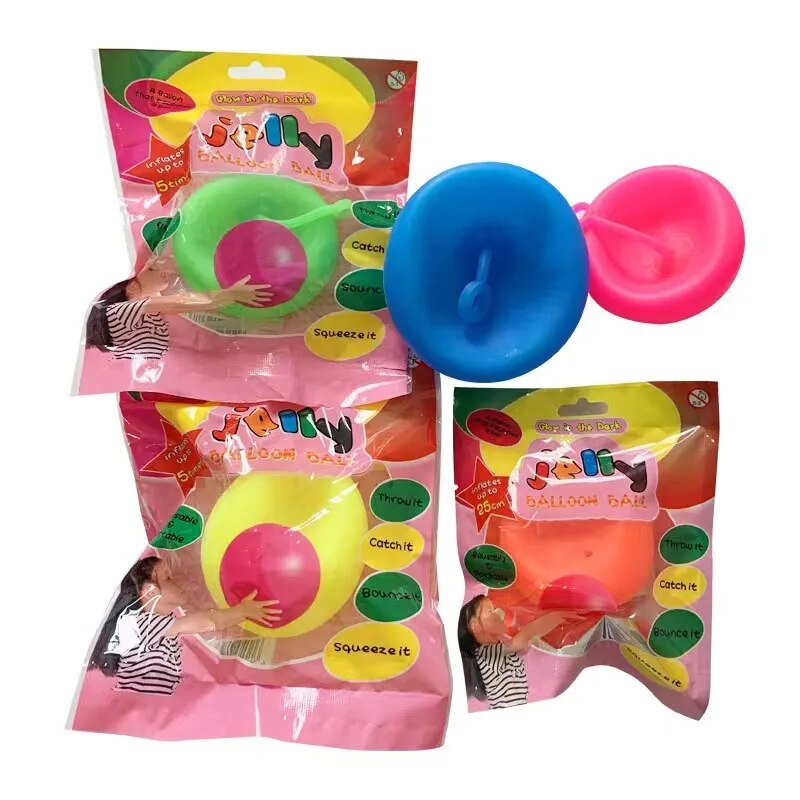 Children's outdoor water bubble ball toy.