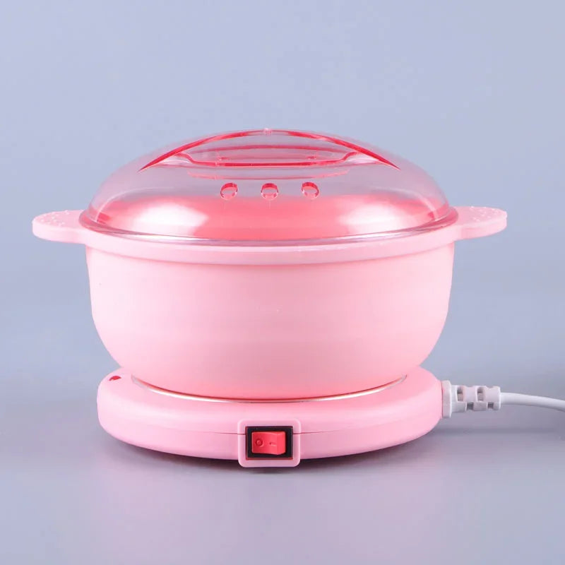 400ML Silicone Foldable Paraffin Pot Heater For Hair Removal