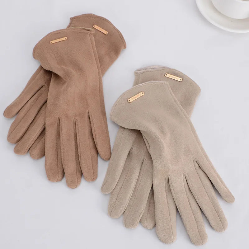 Women's Cashmere Touch Screen Gloves.