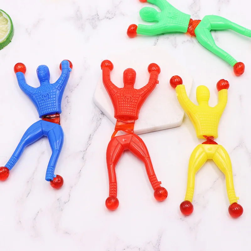 5-50 Pcs/set 8.5cm Sticky Toy Window Men
