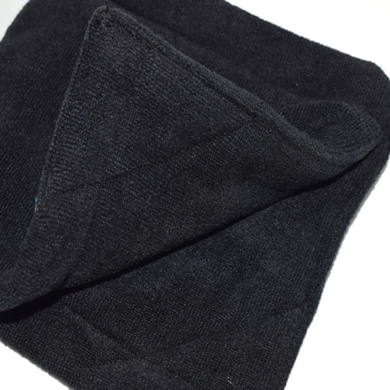 Square Microfiber Golf Ball Cleaning Towel With Carabiner