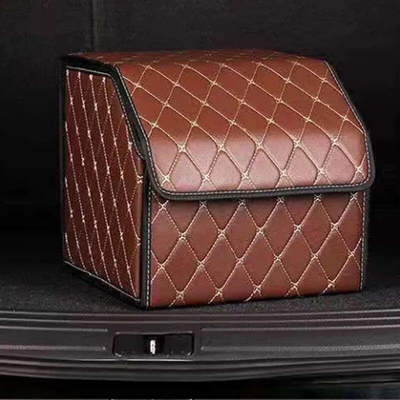 30cm PU Leather Foldable Trunk Storage Box
