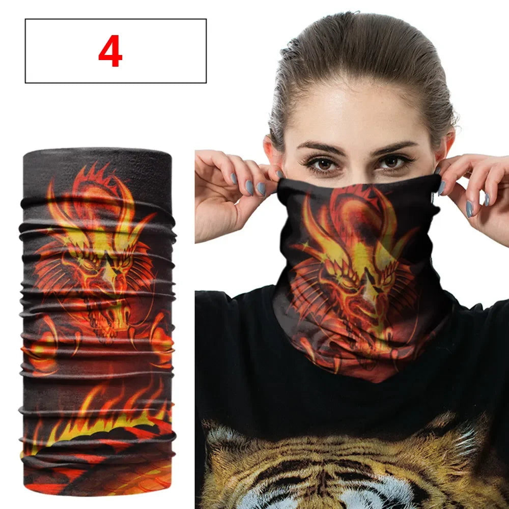 Men Or Women's Head Face Neck Tube Bandana Scarf