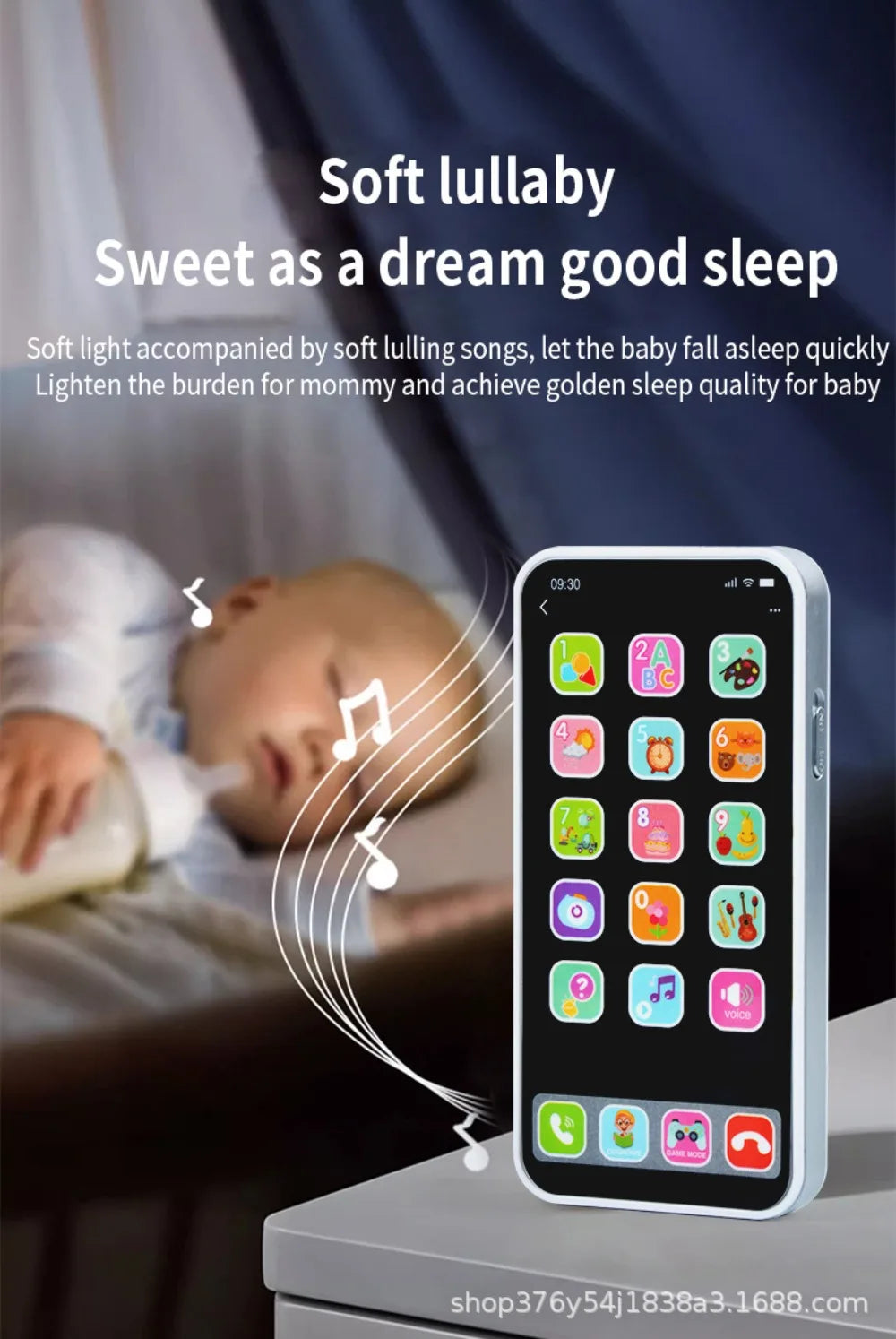 Children Multi-mode Touchscreen Simulation I phone