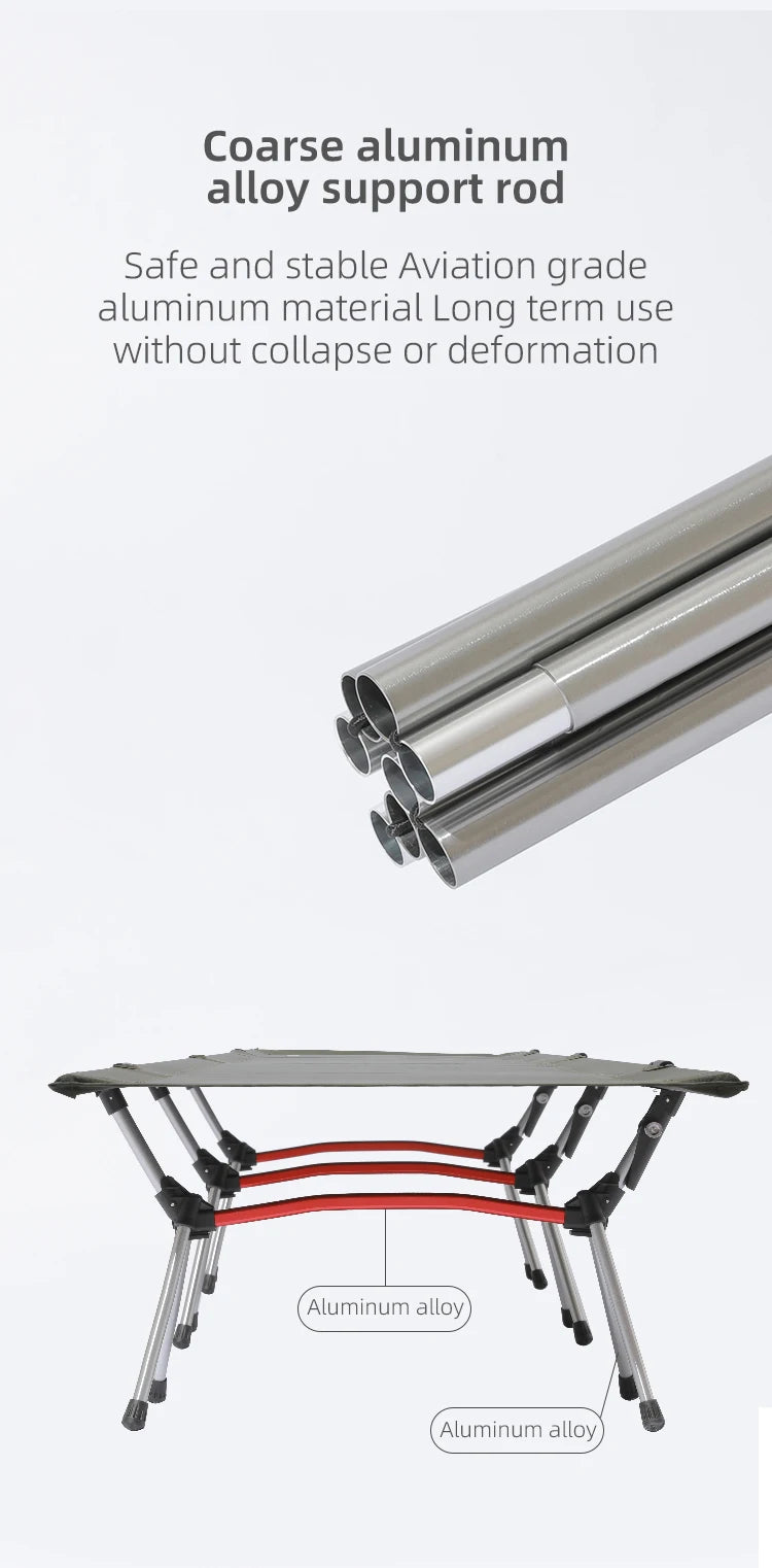 TARKA Folding Camp-cot For Camping And Fishing