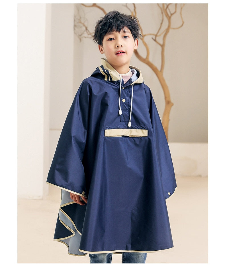 Adult/Children's Poncho Raincoat.