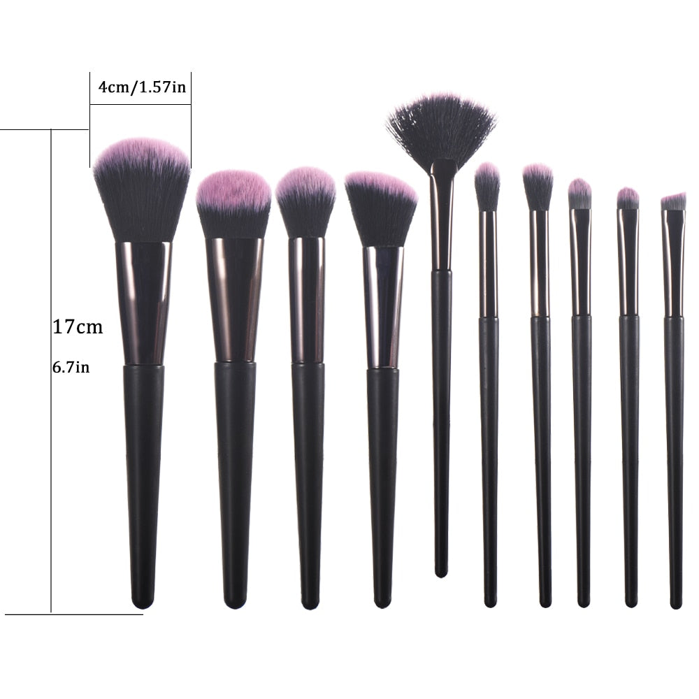 KOSMETYKI 8-20Pcs Cosmetic Powder Brushes.