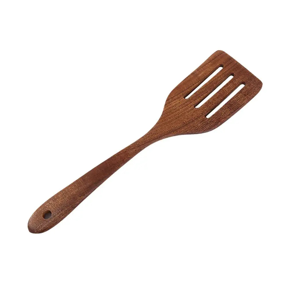 Walnut Wood Cooking Utensils Holder Not Included