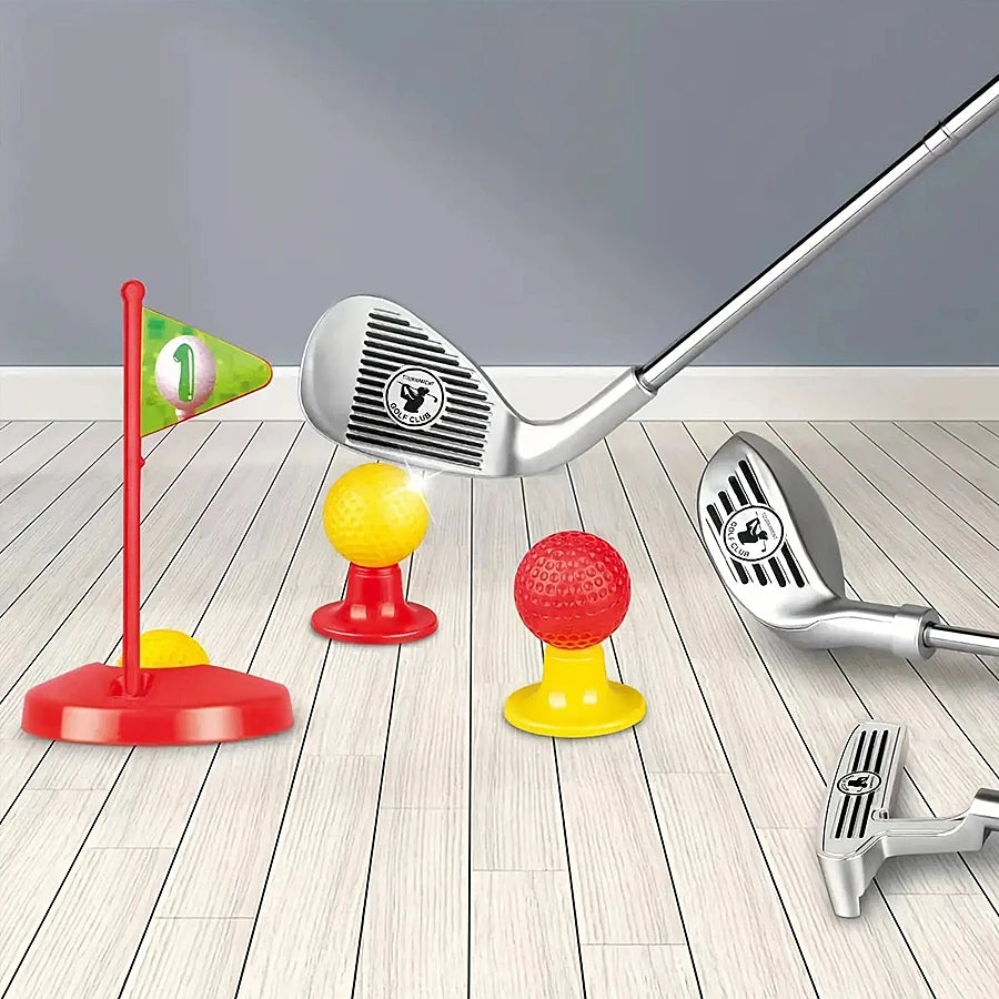 1 Set Children's Retractable Golf Clubs
